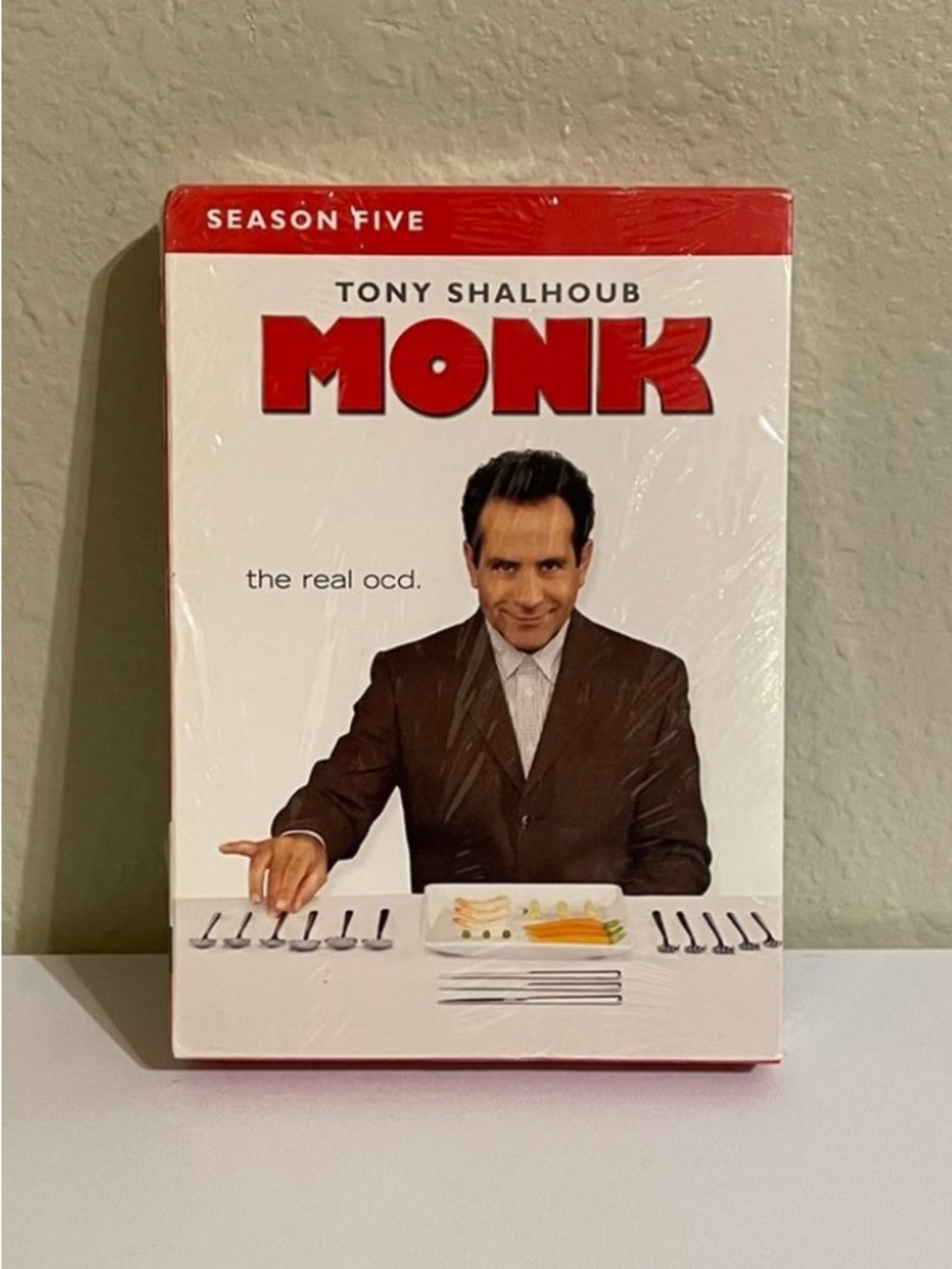 Monk Season 5 DVD Tony Shalhoub Bitty Schram Ted Levine Complete NEW